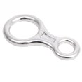 thumbnail image 1 of Climbing carabiner figure 8 climbing descender 35KN or 3500KG Aluminium Rescue Figure 8 Descender Belay Device Climbing Carabiner Silver ANGGREK Otros, 1 of 1