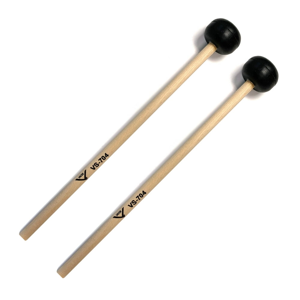 Student Xylophone Mallets MediumLight Birch with Rubber Heads