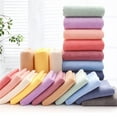 thumbnail image 1 of Jusqu'à 60 % de Rabais! Gspmoly Serviette de Bain pour Enfants en Velours à Haute Densité Bordée jusqu'à 60 % de Rabais, 1 of 9