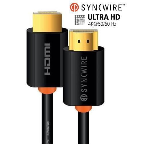 SyncWire Câble HDMI 2.0 avec HDCP 2.2 4K 50/60Hz CL3/FT4 Prograde 4m