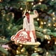 thumbnail image 1 of Adornos colgantes divertidos Barry Santa Barry Wood Meme Colgante navideño Árbol de Navidad de madera Adornos navideños, 1 of 5