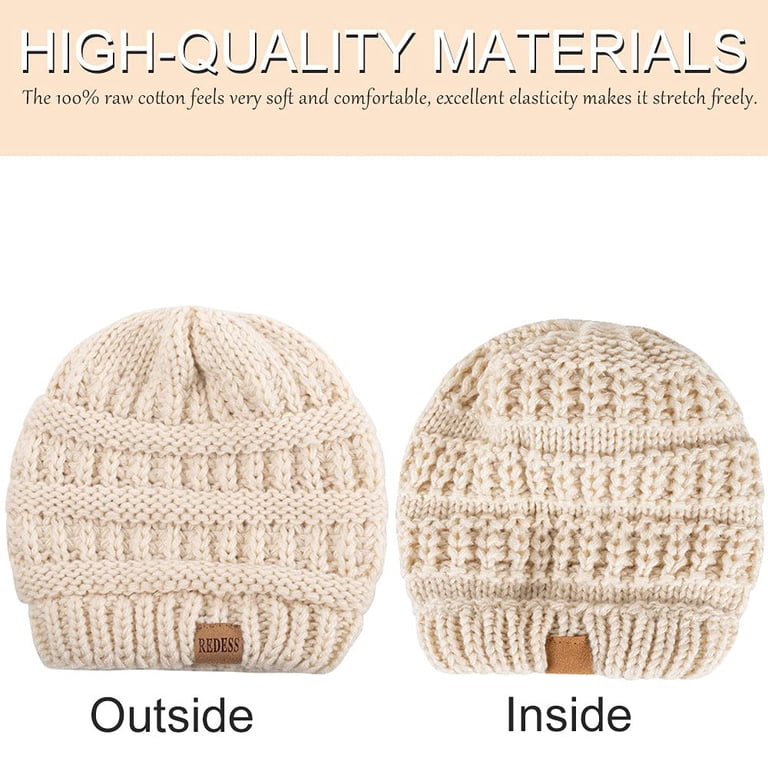 REDESS Baby Winter Beanie Hat, 3-Pack photo 2