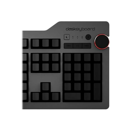 Das Keyboard - 4 Ultimate DASK4ULTMBLU Full-size Wired Mechnical Cherry MX Blue Clicky Keyboard