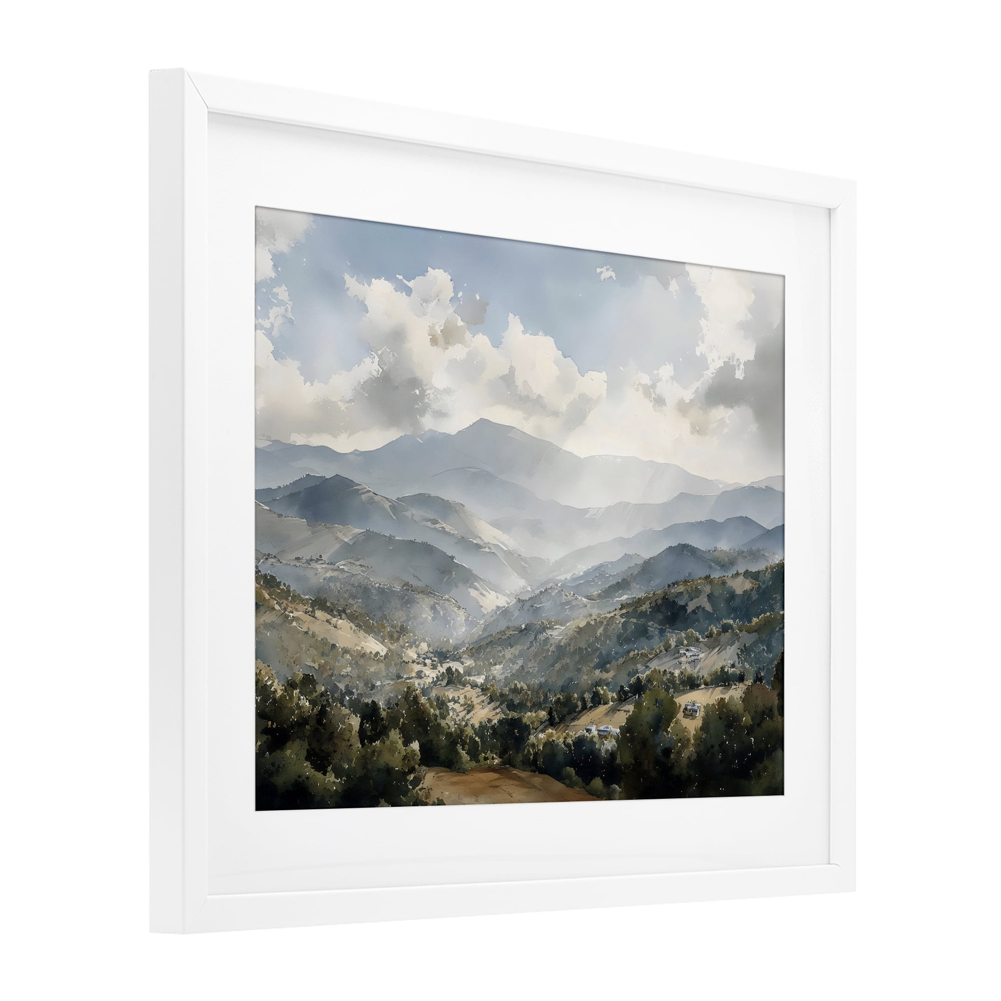 Stupell Industries Everything Under The Sun White Framed Print Under Glass, design by Franklyn Gregory