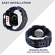 thumbnail image 3 of Compatible con Apple Watch Band 41 mm 40 mm 38 mm con estuche, correa de banda resistente a prueba de golpes para iWatch SE Series 7 6 5 4 3 2 1 41 mm 40 mm 38 mm con funda protectora para hombres y m JFHHH pequeña, 3 of 5