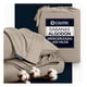 thumbnail image 1 of Juego De Sábanas King Size Algodón Mercerizado Premium 450 Hilos Esquimal, Certificación Oeko-tex, Khaki, 1 of 7