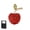 D, variant on Fruit brooch,Decorative Brooch, Elegant Versatile Accessory for Dress Suit or Sweater,Comes with Gift Box ﻿
