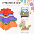 thumbnail image 4 of Outsunny 6PCs Balance Stepping Stones for Kids, Stacking Obstacle Course, 4 of 10