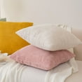 thumbnail image 4 of Nordic style solid color striped corduroy pillow living room sofa cushion cover home decoration pillow cover, 4 of 6