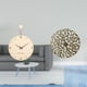 thumbnail image 2 of Reloj de pared,Reloj de pared decorativo para sala de estar,silencioso,Reloj de pared de madera con decoración moderna,Escultura para colgar en la pared,Decoración de pared de metal para sala, 2 of 8
