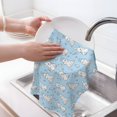 thumbnail image 6 of Sikiie Rabbit And Bird Waffle Weave Kitchen Dish Cloth,Super Absorbent Kitchen Dish Towels 16*26 Inches for Dish Rags Washing Dishes, Drying Dishes, 6 of 7