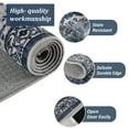 thumbnail image 6 of Geetinfly 8*10FT Area Rugs 1150Gsm 100% Polyester Rug 350Gsm Velvet Weight Pearl Velvet Washed Back Folding Simulation Printed Carpet Xm-Persia-Kuang Yi Liu Fang Blue tint, 6 of 7