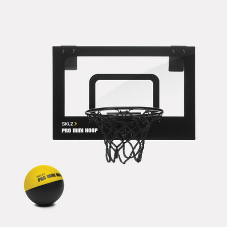 SKLZ Pro Mini Basketball Mounting Hoop, Micro with 4