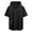 Black, variant on oqasdz Mens T Shirts Summer Outdoor Sports Casual Style Loose Hooded Short Sleeve Tee Top
