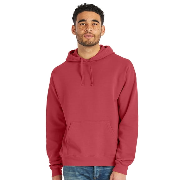 Hanes Men's and Big Men's ComfortWash Garmennt Dyed Fleece Hoodie Sweatshirt