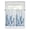 Gray Blue Light Blue Mist Blue, variant on Kitchen Curtains 54 Inches length, Blue Leaf Window Treatment Curtain Drapes, Watercolor Country Plant Monochrome Branch Thermal Insulated Drapes for Basement Hotel RV, 42"x54", 2 Panels
