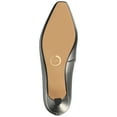 thumbnail image 5 of Journee Womens Celina Medium and Wide Width Kitten Heel Loafer Square Toe Pumps, 5 of 9