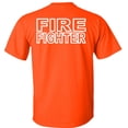 thumbnail image 4 of Fair Game Firefighter EMT T-Shirt-Orange-L, 4 of 4