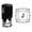 Black, variant on Printtoo R-40 Square Swirl Border Alphabet J Monogram Initial Office Stationary Self Inking Rubber Stamp