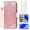 Pink, variant on Asuwish Compatible with Samsung Galaxy J6 2018 Wallet Phone Case and Tempered Glass Screen Protector Flip Credit Card Holder Stand Mandala Flower Cell Cover for On6 SM J600 J600G J600F Women Blue