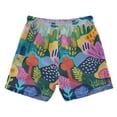 thumbnail image 7 of FORMRS Boys Swim Trunks Quick Dry Mesh Liner Boardshorts Sizes XS-XL, Art Plants, 7 of 7
