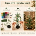thumbnail image 3 of 2026 DIY Beaded Christmas Tree Kit – Create Your Own Sparkling Holiday Decoration, Complete Bead Craft Set for Christmas Gift Making & Home Styling, 3 of 6