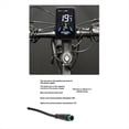 thumbnail image 3 of Electric Bike LCD Display X3 24V 36V 48V Colorful Display 5pin WaterProof Connection Plug, 3 of 7