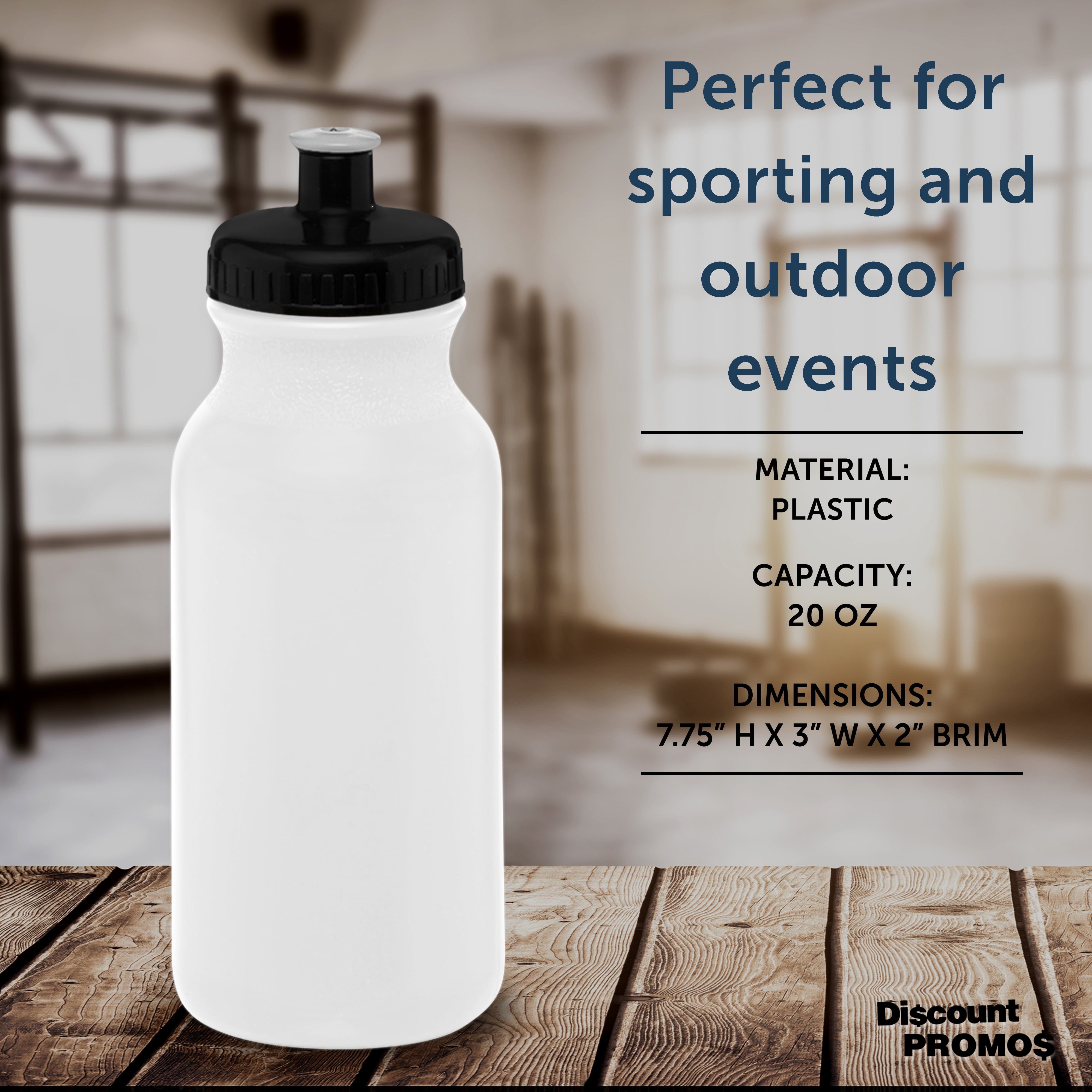 12 Pack Sports Squeeze Water Bottles 20 oz Sports Water Bottles with Easy  Open Push/ Pull Cap Leak P…See more 12 Pack Sports Squeeze Water Bottles 20