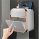 thumbnail image 3 of Toilet Tissue Box Wall-Mounted Waterproof Toilet Paper Box Punch-Free Pumping Paper Box Toilet Toile, 3 of 5