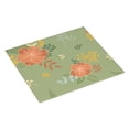 thumbnail image 2 of XMXT Microfiber Drying Mats, Vintage Red Flower Hand Painting Absorbent Dish Drying Mat for Kitchen Counter, 16 x 18 inches, 2 of 9