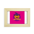 thumbnail image 1 of Marco de foto de madera Halloween Happy Jack Calabaza 5x7 pulgadas, 1 of 4