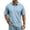 33# Light Blue, variant on Golf Shirts for Men Quick Dry Performance Polo Short Sleeve Collared Shirt Black 3XL