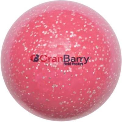 CranBarry Glitter Practice Field Hockey Ball, Pink