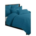 thumbnail image 1 of Gouchee Home Leaf Solid Quilt Set – Queen Size Teal Bedding Set, 3-Piece Cotton Lightweight Quilt with Leaf Stitch Pattern, Soft Prewashed All-Season Bedspread & Pillow Shams, 1 of 2