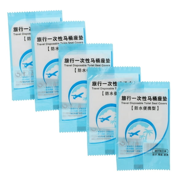 WHAMVOX Seat Cushion Toilet Mat Toilet Seat Covers for Tourism Travel 48X39X0.01CM Blue