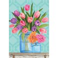 thumbnail image 2 of Briarwood Lane Fresh Cut Flowers Spring House Flag, 2 of 4