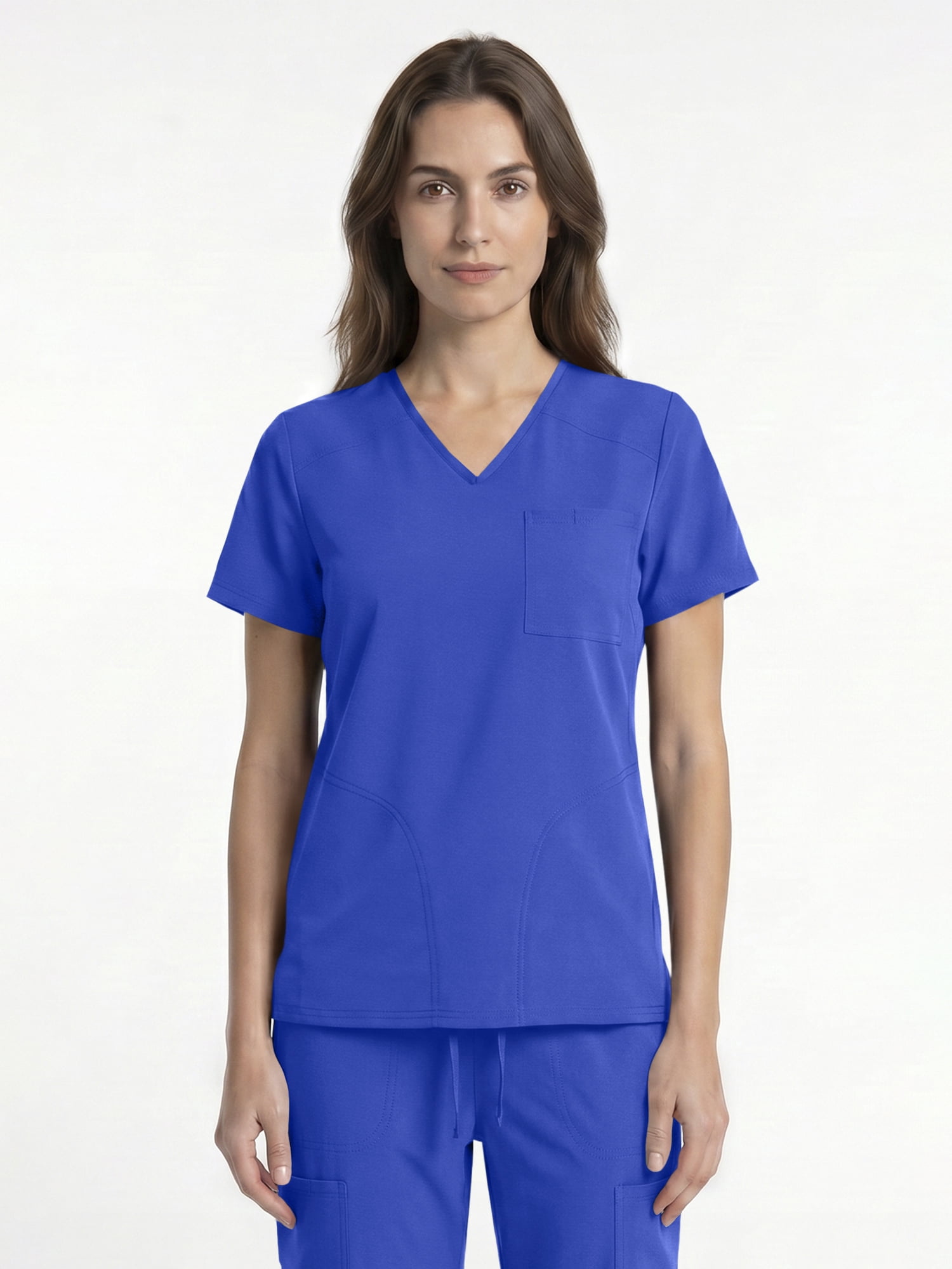 Scrubstar Unisex Core Essentials V-Neck Scrub Top, Sizes XS-3XL