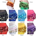 thumbnail image 6 of LKJYER Dancer Sequins Tassels Skirt Women Belly Dance Hip Scarf Wrap Belt Dancer Female Show Costumes, 6 of 6