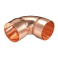 thumbnail image 3 of Conector de codo de cobre de 90 grados Uxcell, accesorio de tubo de cobre de giro corto 1.97" x 1.97" x 1.22", 3 of 3
