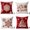 Blood Red, variant on 4pcs Christmas Pillow Covers 18 x 18 Inch Xmas Winter Pillow Cushion Cases for Christmas Holiday Home Decorations Throw Outdoor Seasonal Pillow Covers for Couch Sofa Farmhouse