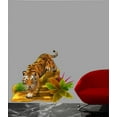 thumbnail image 2 of Wallhogs Stalking Tiger III Cutout Wall Decal, 2 of 2