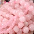 thumbnail image 4 of Cuentas de piedra natural, jaspe de lava, ojo de tigre, cuarzo, ágata, cuentas redondas sueltas para hacer joyas, accesorios de pulsera DIY, 4-12 mm, 4 of 5