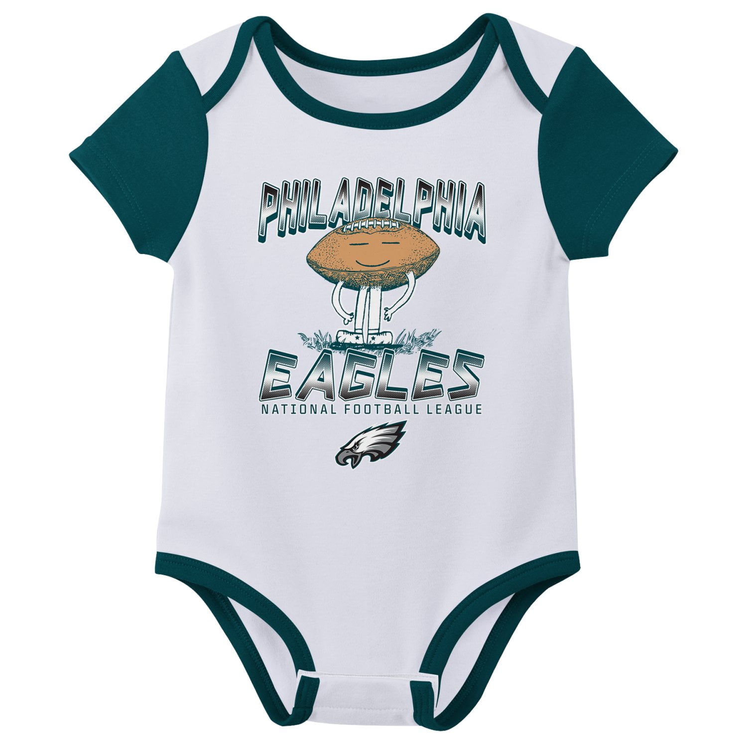PHILADELPHIA EAGLES NFL Boys Onesie Game Day Fan Apparel