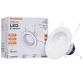 thumbnail image 2 of Sylvania Ultra RT4 4 in. 9W 2700K Warm White Recessed Downlight Kit - 50w equiv., 2 of 2