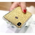 thumbnail image 1 of iphone Case Glitter Bumper Frame Case Luxury Bling Diamond Crystal Rhinestone Sticker Protective Electroplate Aluminum Metal Edge Bumper Case, iphone 12mini, Golden, 1 of 7