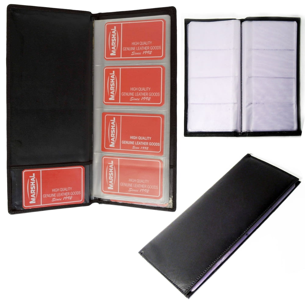 PU Leather Cards Business Name ID Credit Card Case Z7M8 Book Holder Keeper K3V3. 