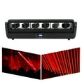 thumbnail image 5 of Moving Head Stage Light 6 Head Stage Bar Light Red Laser Beam DJ Party Disco Strobe Light, 5 of 12