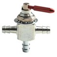 thumbnail image 2 of Mosiee 1/4Inch Cut-Off Fuel Gas Valve For Exmark 1-633347 For Hustler 745059, 2 of 8