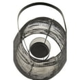 thumbnail image 4 of DecMode 8"W, 13"H Modern Metal Lantern, Black, 1 - Piece, 4 of 9
