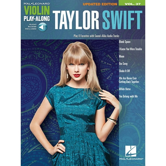 Hal Leonard Violin Play Along Taylor Swift - Violin Play-Along Book/Online Audio, Book 37, (Paperback)